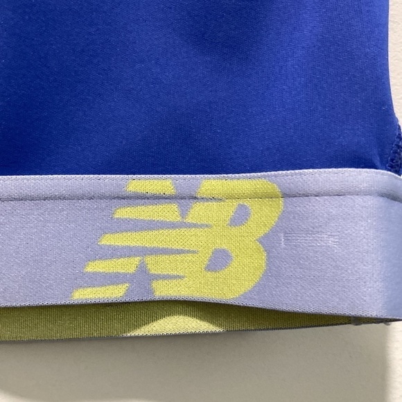 New Balance Blue Bra Pace NWOT - Picture 5 of 9